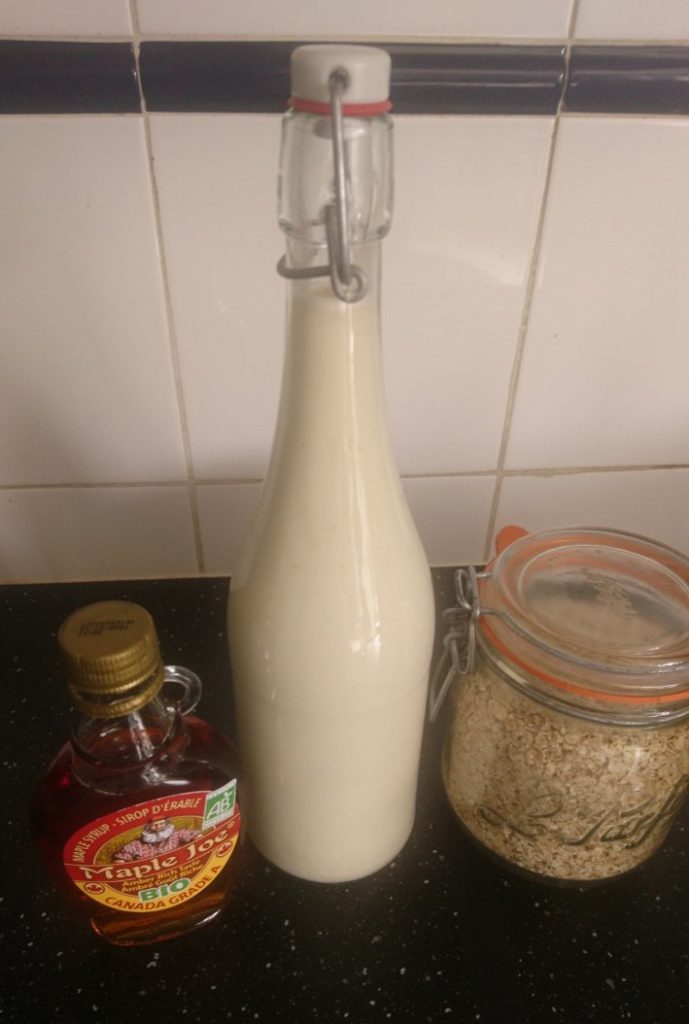 Oats milk ready