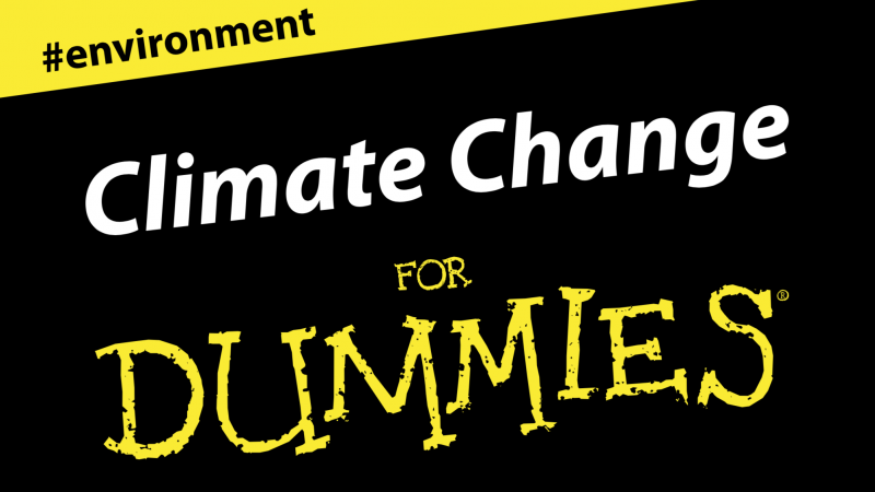 Climate change for dummies – infographic